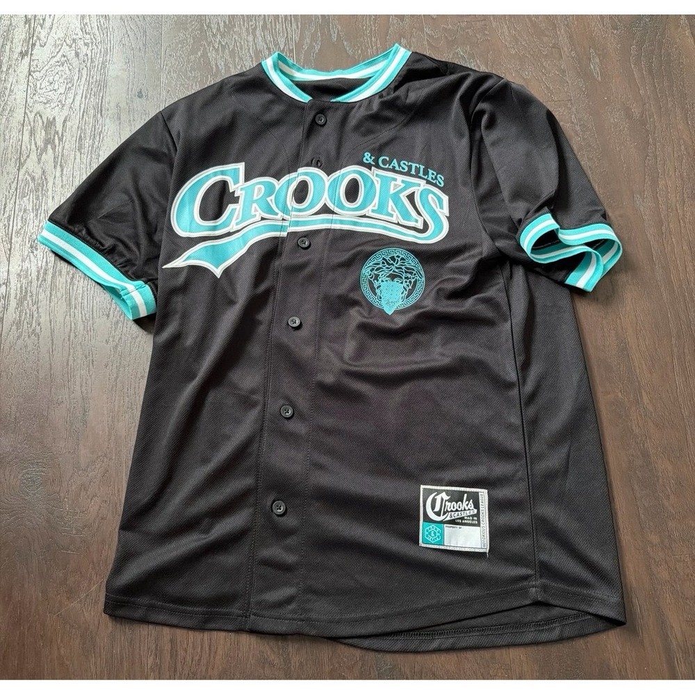 Crooks‎ & castles baseball jersey